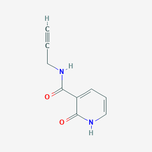 molecular formula C9H8N2O2 B14905853 2-Hydroxy-N-(prop-2-yn-1-yl)nicotinamide 