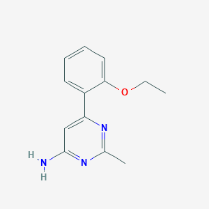 6-(2-Ethoxyphenyl)-2-methylpyrimidin-4-amine