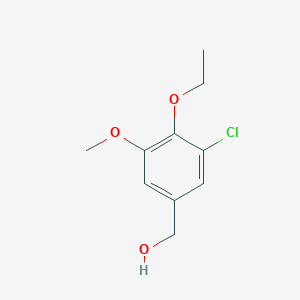 (3-Chloro-4-ethoxy-5-methoxyphenyl)methanol