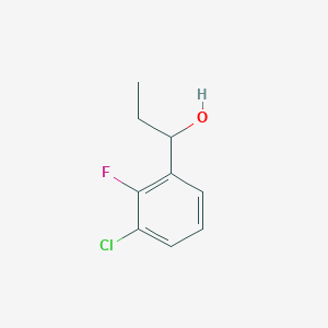 molecular formula C9H10ClFO B1490598 1-(3-Chloro-2-fluorophenyl)propan-1-ol CAS No. 1343664-57-2