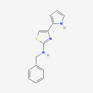 n-Benzyl-4-(1h-pyrrol-2-yl)thiazol-2-amine