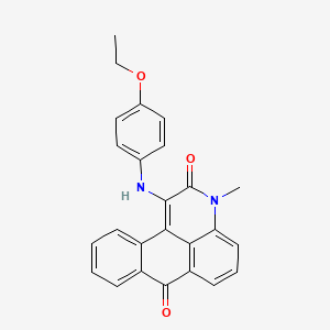 1-((4-Ethoxyphenyl)amino)-3-methyl-3H-naphtho[1,2,3-de]quinoline-2,7-dione