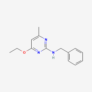 N-benzyl-4-ethoxy-6-methylpyrimidin-2-amine