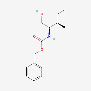 Benzyl ((2R,3R)-1-hydroxy-3-methylpentan-2-yl)carbamate