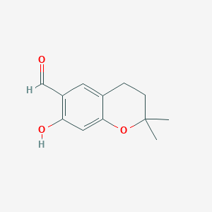 7-Hydroxy-2,2-dimethylchroman-6-carbaldehyde