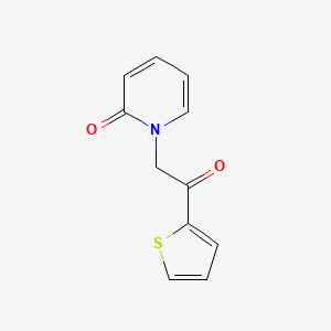 1-(2-Oxo-2-(thiophen-2-yl)ethyl)pyridin-2(1H)-one