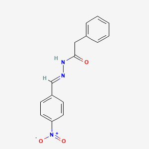 N'-(4-nitrobenzylidene)-2-phenylacetohydrazide