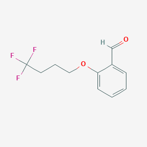 2-(4,4,4-Trifluoro-butoxy)-benzaldehyde