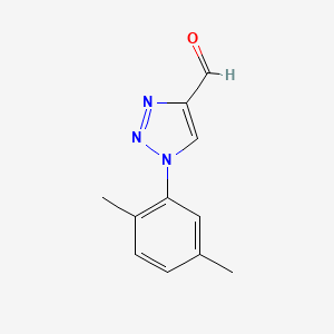 1-(2,5-dimethylphenyl)-1H-1,2,3-triazole-4-carbaldehyde