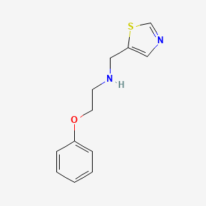 2-Phenoxy-N-(thiazol-5-ylmethyl)ethan-1-amine