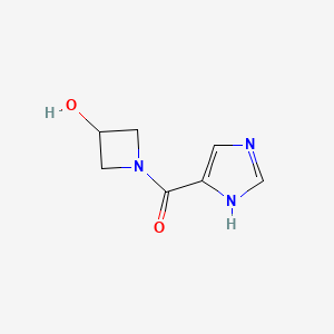 (3-hydroxyazetidin-1-yl)(1H-imidazol-5-yl)methanone