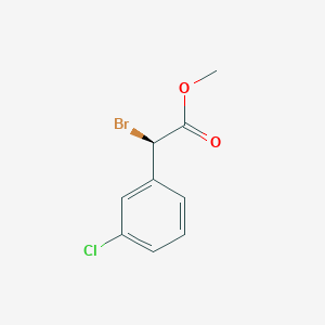 Methyl (R)-2-bromo-2-(3-chlorophenyl)acetate