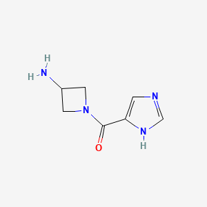 (3-aminoazetidin-1-yl)(1H-imidazol-5-yl)methanone
