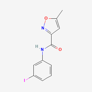 n-(3-Iodophenyl)-5-methylisoxazole-3-carboxamide