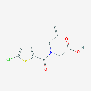 n-Allyl-n-(5-chlorothiophene-2-carbonyl)glycine