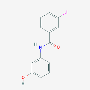 N-(3-hydroxyphenyl)-3-iodobenzamide