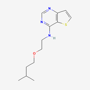 n-(2-(Isopentyloxy)ethyl)thieno[3,2-d]pyrimidin-4-amine