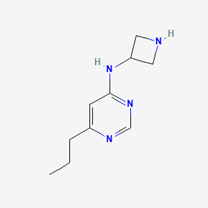 N-(azetidin-3-yl)-6-propylpyrimidin-4-amine