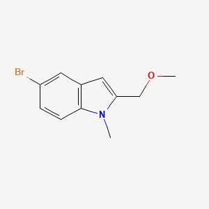 5-Bromo-2-(methoxymethyl)-1-methyl-1H-indole