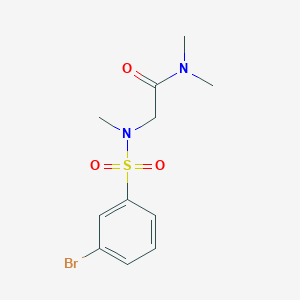 2-((3-Bromo-N-methylphenyl)sulfonamido)-N,N-dimethylacetamide