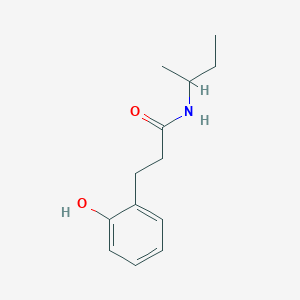 molecular formula C13H19NO2 B14906565 n-(Sec-butyl)-3-(2-hydroxyphenyl)propanamide 