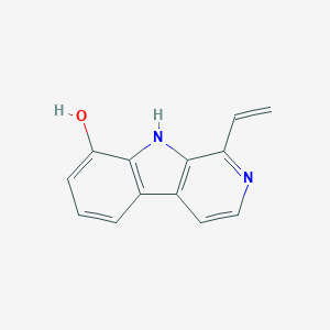 B149066 1-ethenyl-9H-pyrido[3,4-b]indol-8-ol CAS No. 138683-69-9