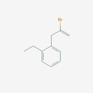 molecular formula C11H13B B1490664 2-Bromo-3-(2-ethylphenyl)-1-propene CAS No. 1263365-87-2