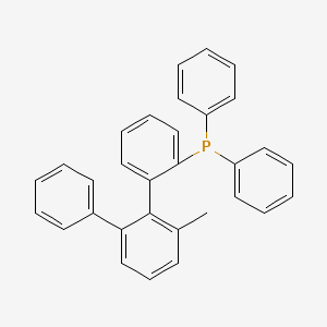 [2-(2-methyl-6-phenylphenyl)phenyl]-diphenylphosphane