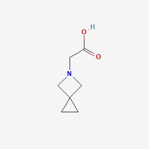 2-(5-Azaspiro[2.3]hexan-5-yl)acetic acid