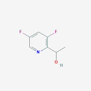 molecular formula C7H7F2NO B1490669 1-(3,5-Difluoropyridin-2-yl)ethanol CAS No. 1075756-92-1