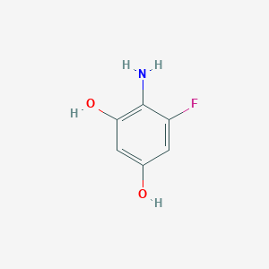 4-Amino-5-fluorobenzene-1,3-diol