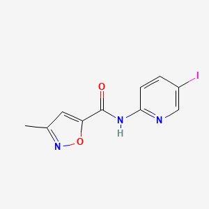 n-(5-Iodopyridin-2-yl)-3-methylisoxazole-5-carboxamide