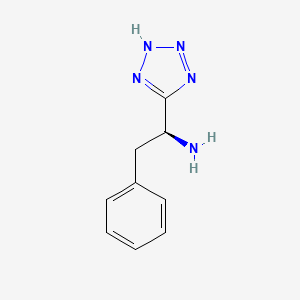 (S)-2-phenyl-1-(1H-tetrazol-5-yl)ethanamine