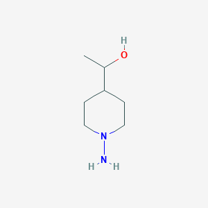1-(1-Aminopiperidin-4-yl)ethan-1-ol