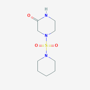 4-(Piperidin-1-ylsulfonyl)piperazin-2-one