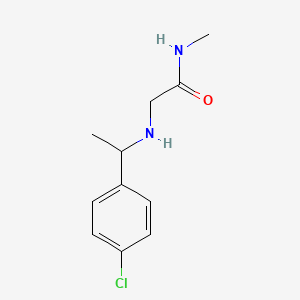 2-((1-(4-Chlorophenyl)ethyl)amino)-N-methylacetamide