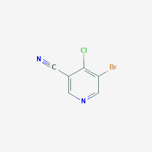 molecular formula C6H2BrClN2 B1490685 5-Bromo-4-chloronicotinonitrile CAS No. 1160923-98-7