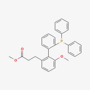 Methyl 3-(2'-(diphenylphosphanyl)-6-methoxy-[1,1'-biphenyl]-2-yl)propanoate