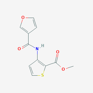 Methyl 3-(furan-3-carboxamido)thiophene-2-carboxylate