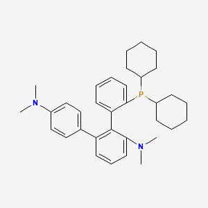 2-(2-dicyclohexylphosphanylphenyl)-3-[4-(dimethylamino)phenyl]-N,N-dimethylaniline