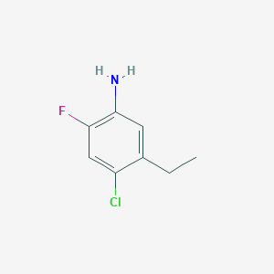 4-Chloro-5-ethyl-2-fluoroaniline