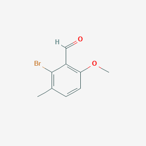 2-Bromo-6-methoxy-3-methylbenzaldehyde