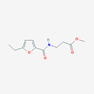 Methyl 3-(5-ethylfuran-2-carboxamido)propanoate