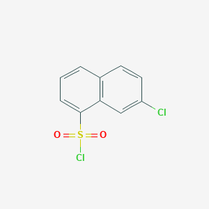 molecular formula C10H6Cl2O2S B1490727 7-氯萘-1-磺酰氯 CAS No. 102153-62-8