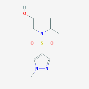 n-(2-Hydroxyethyl)-n-isopropyl-1-methyl-1h-pyrazole-4-sulfonamide