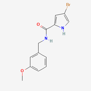 4-Bromo-N-(3-methoxybenzyl)-1h-pyrrole-2-carboxamide