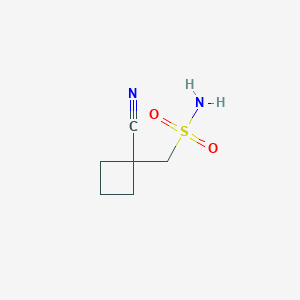 molecular formula C6H10N2O2S B1490740 (1-氰基环丁基)甲磺酰胺 CAS No. 1803585-82-1