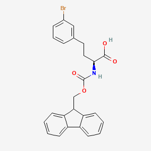 (S)-4-(3-Bromo-phenyl)-2-(9H-fluoren-9-ylmethoxycarbonylamino)-butyric acid