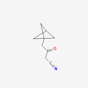 4-(Bicyclo[1.1.1]pentan-1-yl)-3-oxobutanenitrile