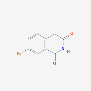 molecular formula C9H6BrNO2 B1490747 7-Bromoisoquinoline-1,3(2H,4H)-dione CAS No. 1033330-27-6